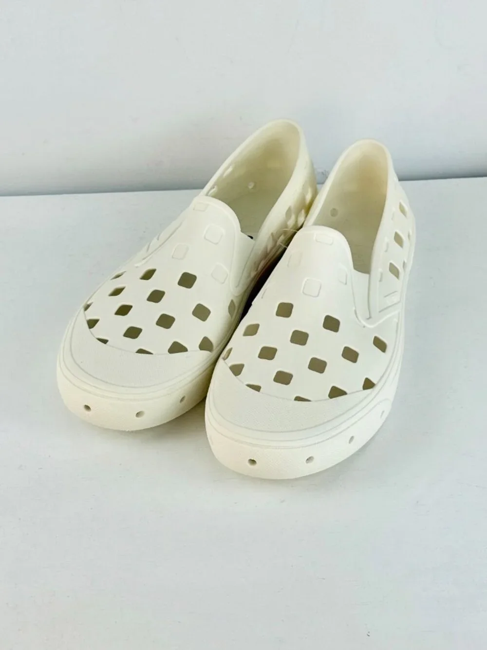 M13 W14.5 Vans Slip-On Mule TRK Water Shoes - Marshmallow
